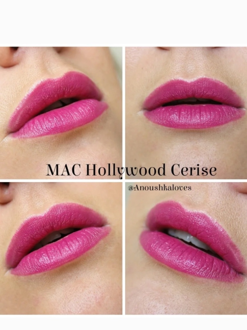 MAC Satin Lipstick - Hollywood Cerise